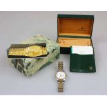 ROLEX, Herren-Armbanduhr mit Original-Box, Modell Oyster Perpetual Datejust (16233-C119722), 1992,
