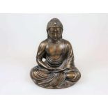 Buddha Dhyanamudra, Bronze, 20. Jh., in Anlehnung an den Dhyanamudra Buddha im Jing'an Temple,