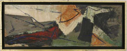 Fernandez ARMAN (Nizza 1928 - 2005 New York) zugeschrieben, Abstraktion, unsigniert, Öl auf