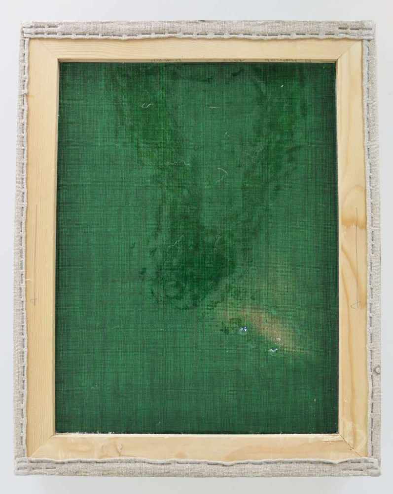 Herbert HAMAK (1952), ohne Titel, Werknummer D 162 N, Kunstharz auf Leinwand, grün - Image 3 of 4