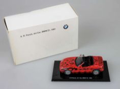 A.R. Penck, Art Car, BMW Z1, 1991. Okt. Tadellos.