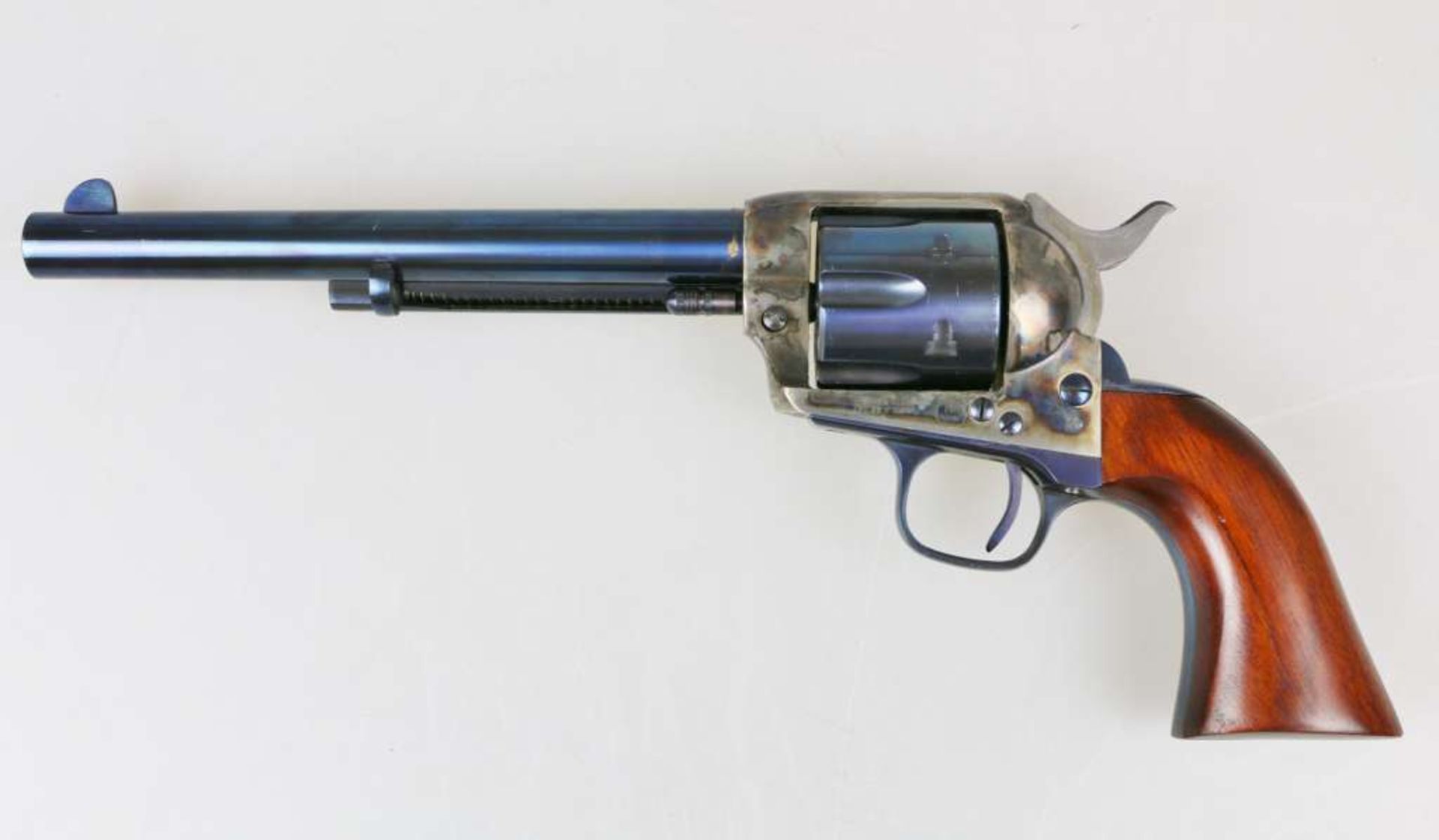 Western-Revolver (Peacemaker), Hege Modell Army 1873 Kal. 45 short Knall, PTB 528, Vollstahlwaffe " - Bild 2 aus 2