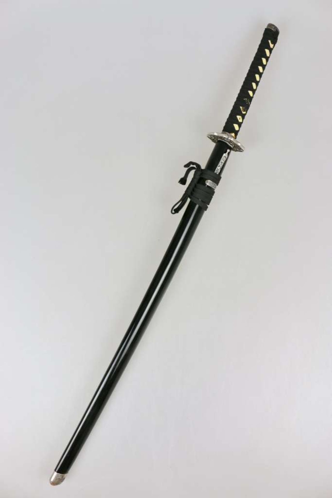 Katana, Samurai Schwert, detailgetreue Sammleranfertigung in erstklassiger Qualität, Klinge aus - Bild 2 aus 3