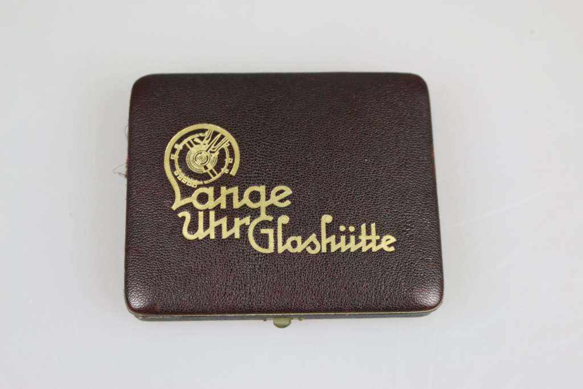 A. Lange & Söhne Savonette OLIW in 585er Gelbgold um 1920, Gehäuse und Staubdeckel nummeriert 54722, - Bild 10 aus 10