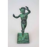 Faun, sog. "Fauno Danzante aus Pompeji", Replika, 20. Jh. Der tanzende Faun bzw. Satyr ist der