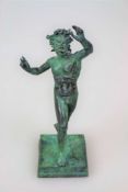 Faun, sog. "Fauno Danzante aus Pompeji", Replika, 20. Jh. Der tanzende Faun bzw. Satyr ist der