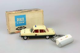 Fernlenkauto, Wartburg 353, Piko Spielwaren, DDR-Spielzeug, Modell Volkspolizei, M 1:15, Plastik,
