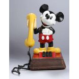 Mickey Mouse-Telefon, American Telecommunications Corporation El Monte, California, USA, 80er Jahre,