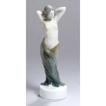 Porzellan-Figur, "Nach dem Bade", Rosenthal, Kunstabteilung Selb, ab 1914, Entw.: Berthold Boeß