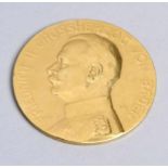 Goldene Verdienstmedaille Großherzogtum Baden, Friedrich II, 1907-18, rund, D 38 mm, ca. 33,4 gr.