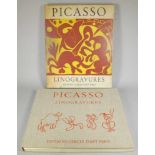 Picasso, Pablo, Malaga 1881 - 1973 Mougins, Kunstmappe mit 45 Linolschnitte, bez. Linogravures,