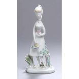 Porzellan-Figur, "Mädchen mit Herz, klein", Rosenthal, Kunstabteilung Selb, 1959, Entw.: Raymond