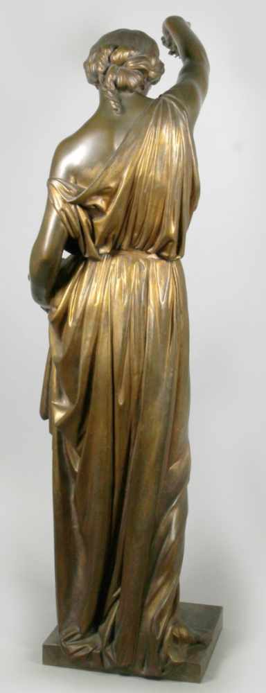 Bronze-Plastik, "Flora", Millet, Aimé, Paris 1814 - 1891 ebenda, vollplastische, stehende - Image 3 of 4