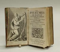 Buch, "Les Pseaumes de David", Paris chez Elie Josset 1697, Ledereinband 20.00 % buyer's premium