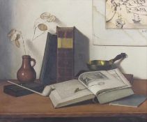 Timmers, Adriaan (1886 Rotterdam - 1952 Wormerveer, Schüler von Adriaan Boer, Stilllebenmaler), "