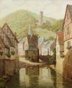Möhren, Jean (1876 Elberfeld - 1958, Schüler von Anton Janke, deutscher Maler von Landschaften und
