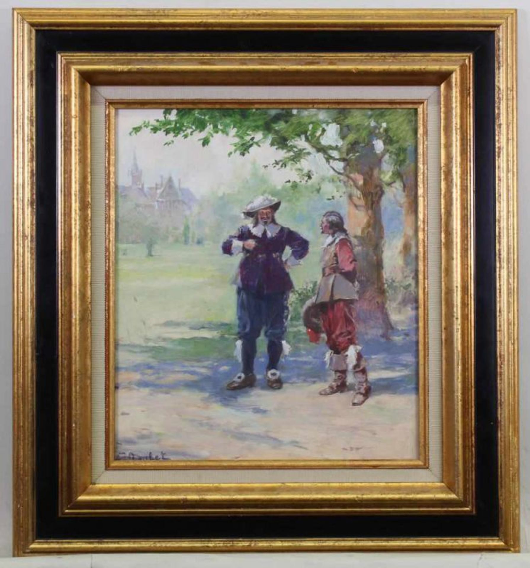 Roybet, Ferdinand (1840 Uzès - 1920 Paris, Schüler von Vibert, Bildnis-, Genremaler und Radierer, - Bild 2 aus 4