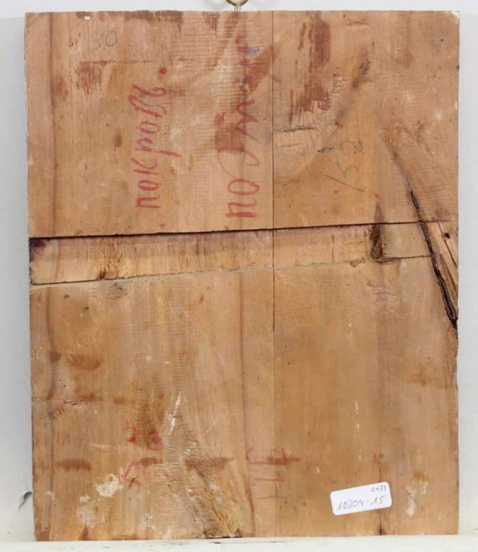 2 Ikonen, Tempera auf Holz, Russland, 19./20. Jh.: "Muttergottes Schutz und Schirm (Pokrow)", 26 x - Bild 4 aus 7