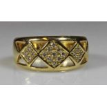 Ring, GG 750, Brillanten zus. ca. 0.34 ct., 10 g, RM 19.5 21.01 % buyer's premium on the hammer