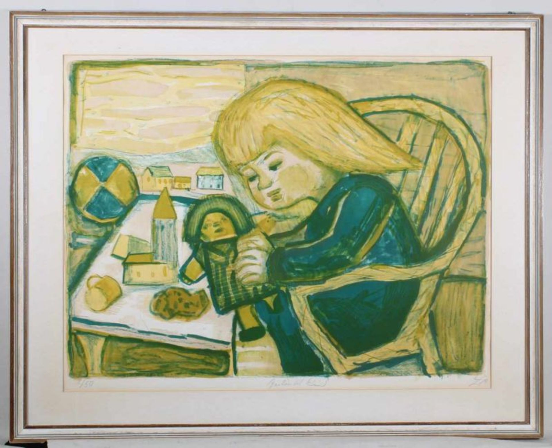 Dix, Otto (1891 Untermhaus bei Gera - 1969 Singen, studierte an der Dresdner Kunstgewerbeschule, - Bild 2 aus 5