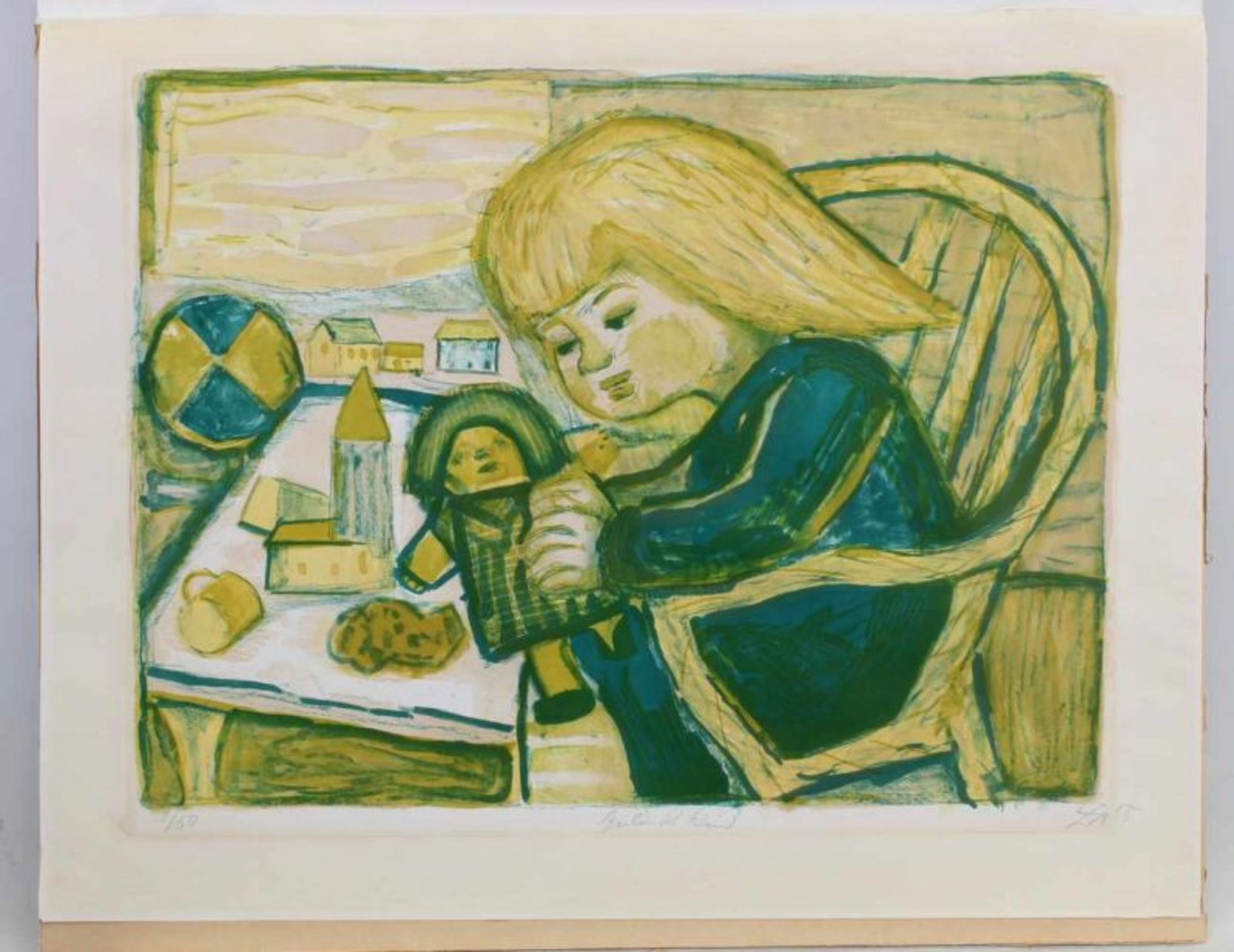 Dix, Otto (1891 Untermhaus bei Gera - 1969 Singen, studierte an der Dresdner Kunstgewerbeschule, - Bild 3 aus 5
