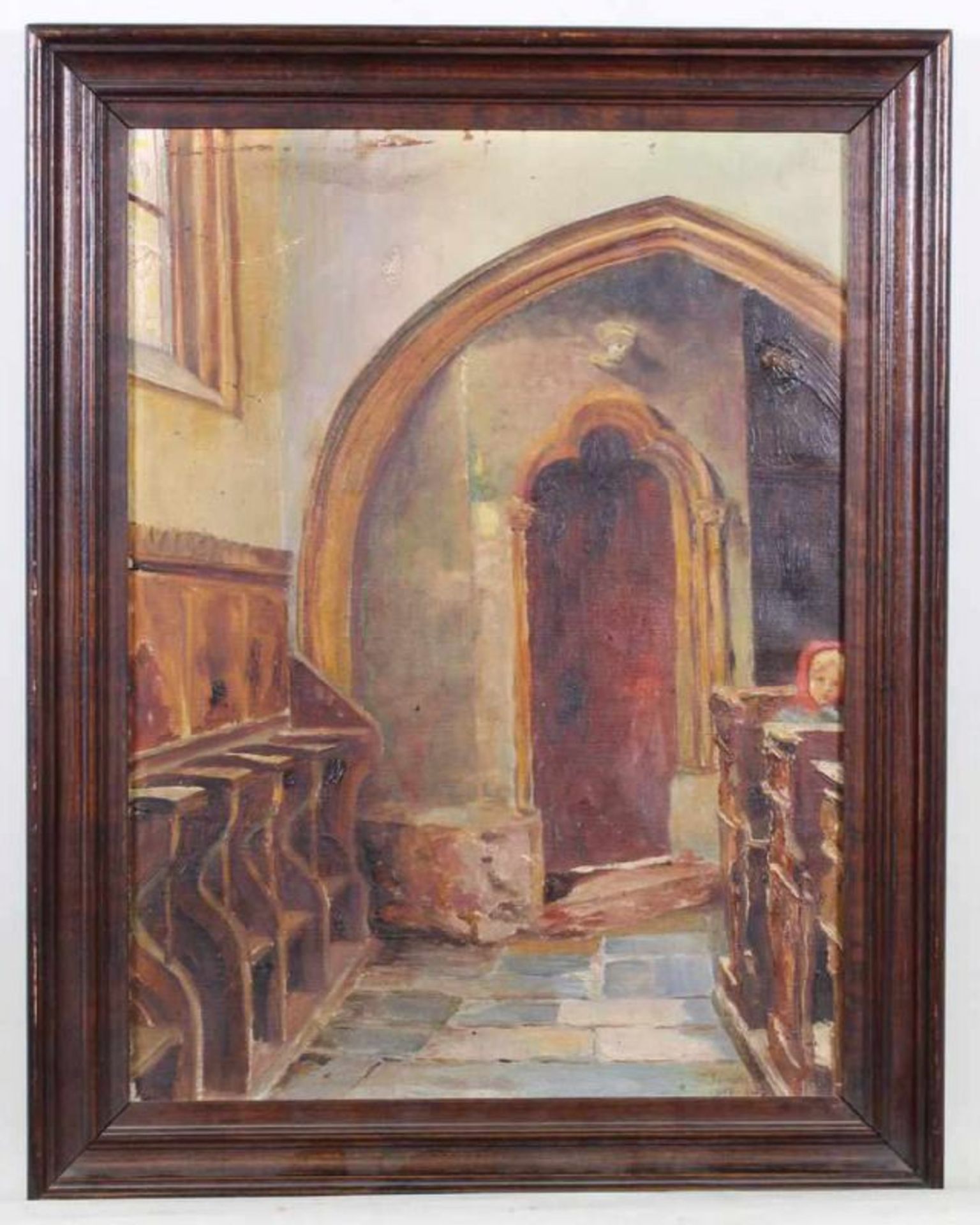 Österreichischer Maler (um 1900), 2 Gemälde, "Ansichten von Oberwölz, Steiermark", Öl auf - Image 2 of 6