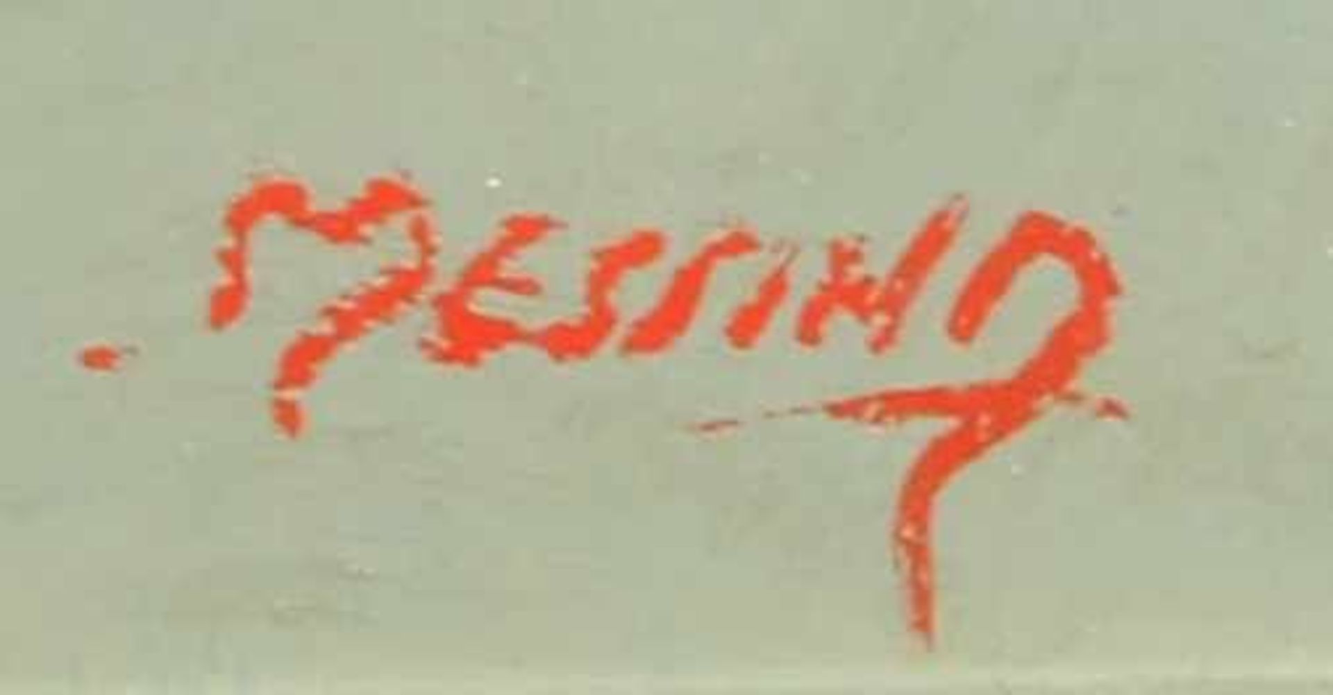 Messina, Giovanni (2. Hälfte 20. Jh.), "Stillleben mit Esskastanien", Öl auf Holz, signiert unten - Image 3 of 5