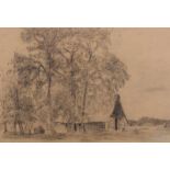 Mackensen, Fritz (1866 Greene - 1953 Bremen, bekannter Worpsweder Landschaftsmaler),