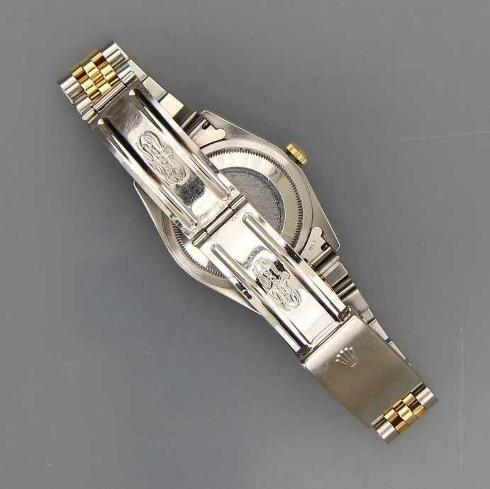 HAU "Rolex Oyster Perpetual Datejust Superlative Chronometer" Gehäuse und Band Stahl und Gelbgold - Image 3 of 3