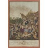 De Bucourt, Philibert-Louis (Paris 1755 - 1832 Belleville) Farbaquatintaradierung mit originalem