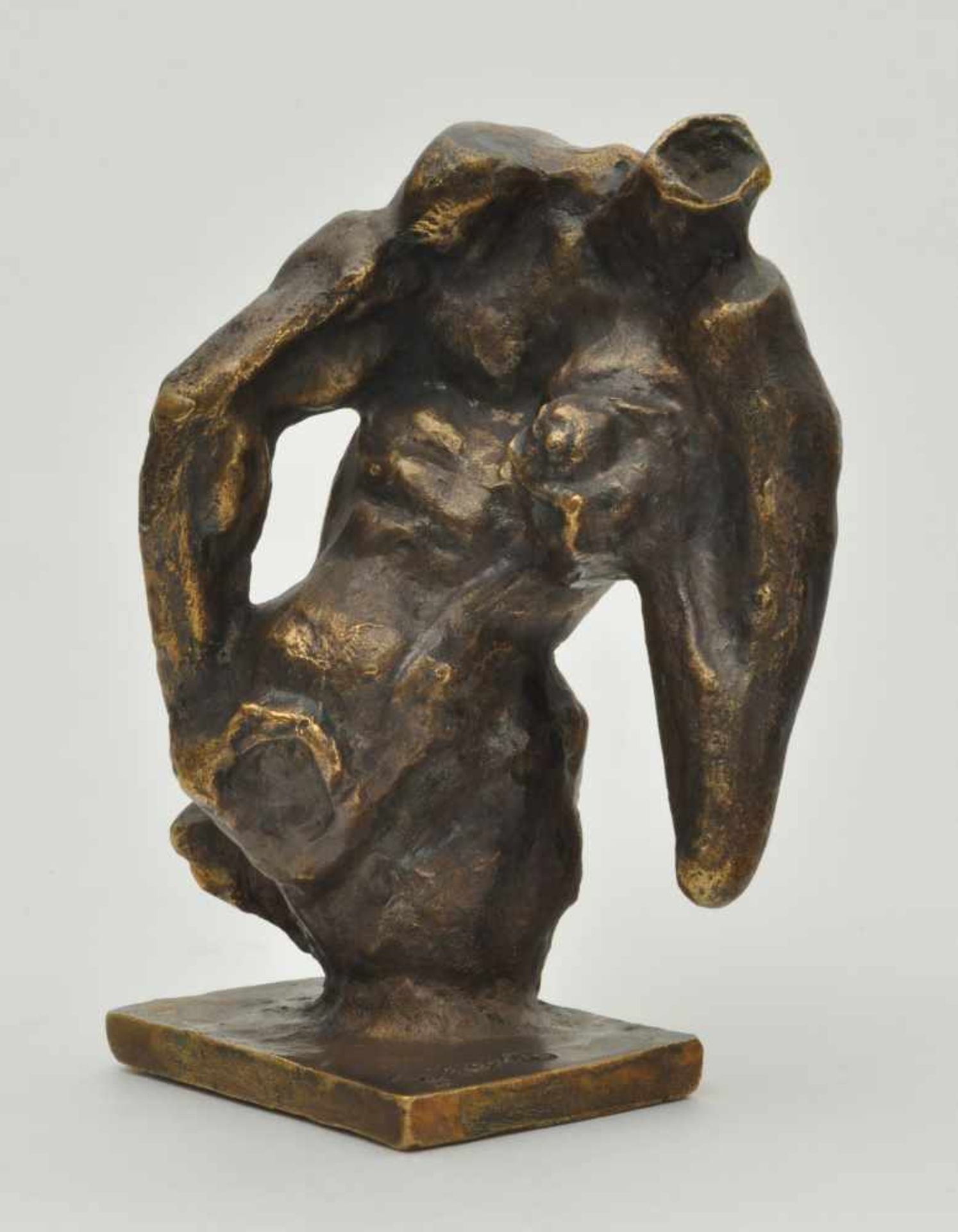 Neiswestny, Ernst Jossifowitsch (1925 Jekaterinenburg - 2016 New York) "Figur", Bronze, H. 19,0