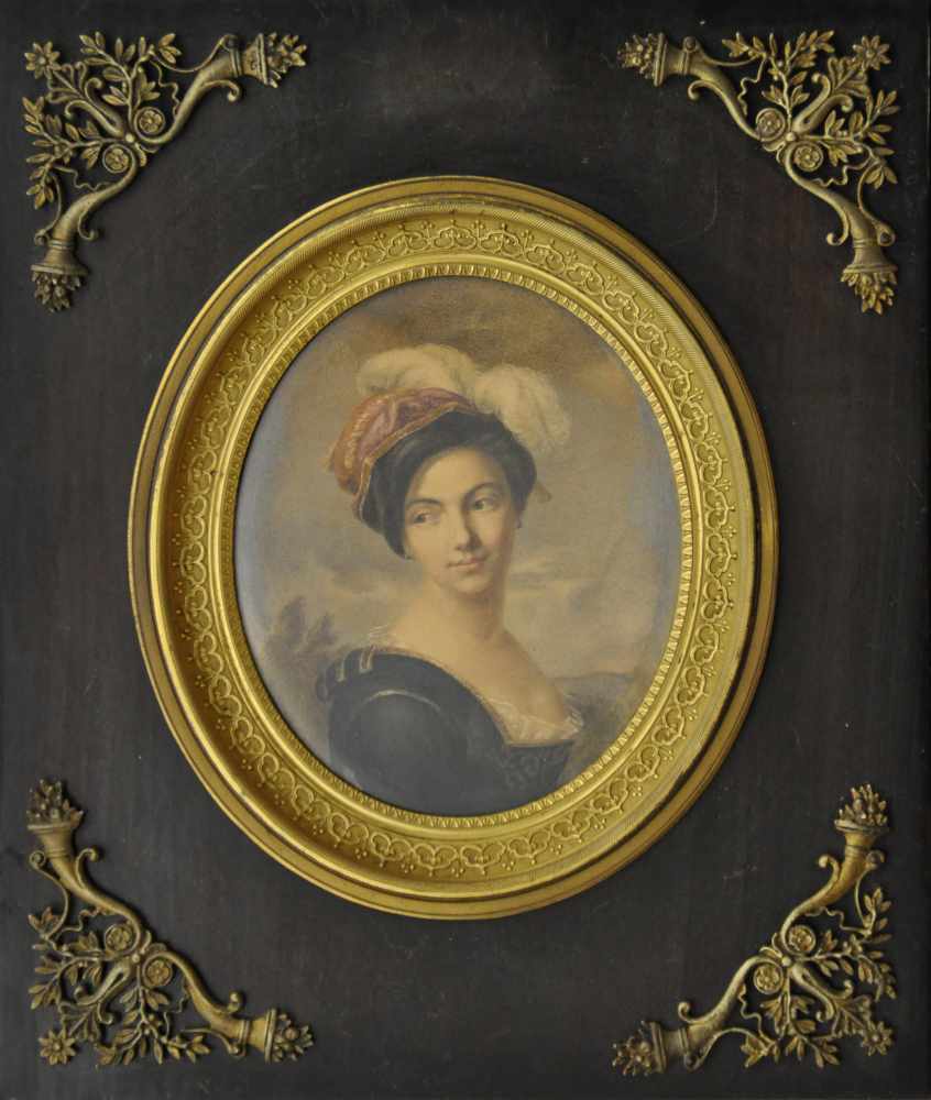 Leprince, Auguste X. (1799 Paris - 1826), 296. Leprince, Auguste X. (1799 Paris - 1826), "Porträt