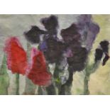 Fußmann, Klaus (1938 Velbert) "Blumen", Aquarell, 22,5 x 31 cm, links unten signiert