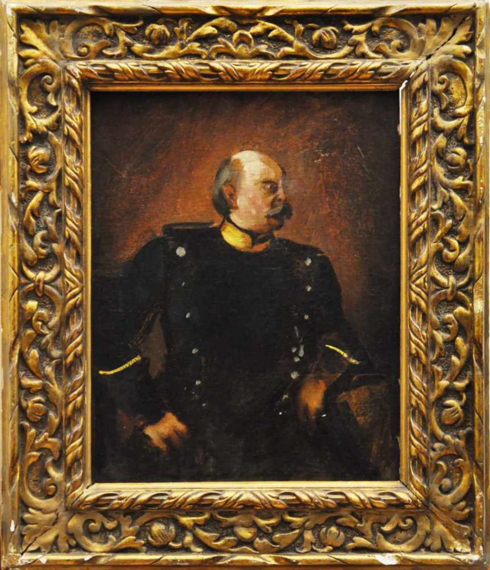 Lenbach Franz Seraph von (1836 - 1904)"Fürst Bismarck", Öl auf Holz, 42 x 32 cm, rückseitig alte