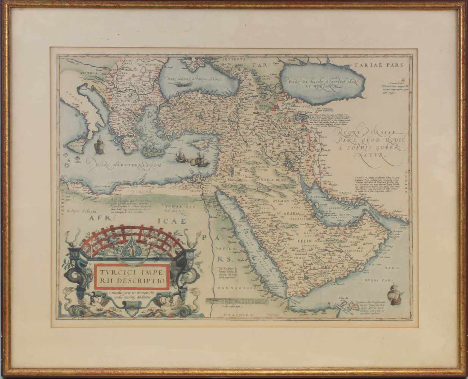 Reprint Turcici Imperii Descriptioneuzeitliche Offset-Reproduktion nach einer Vorlage von Abraham