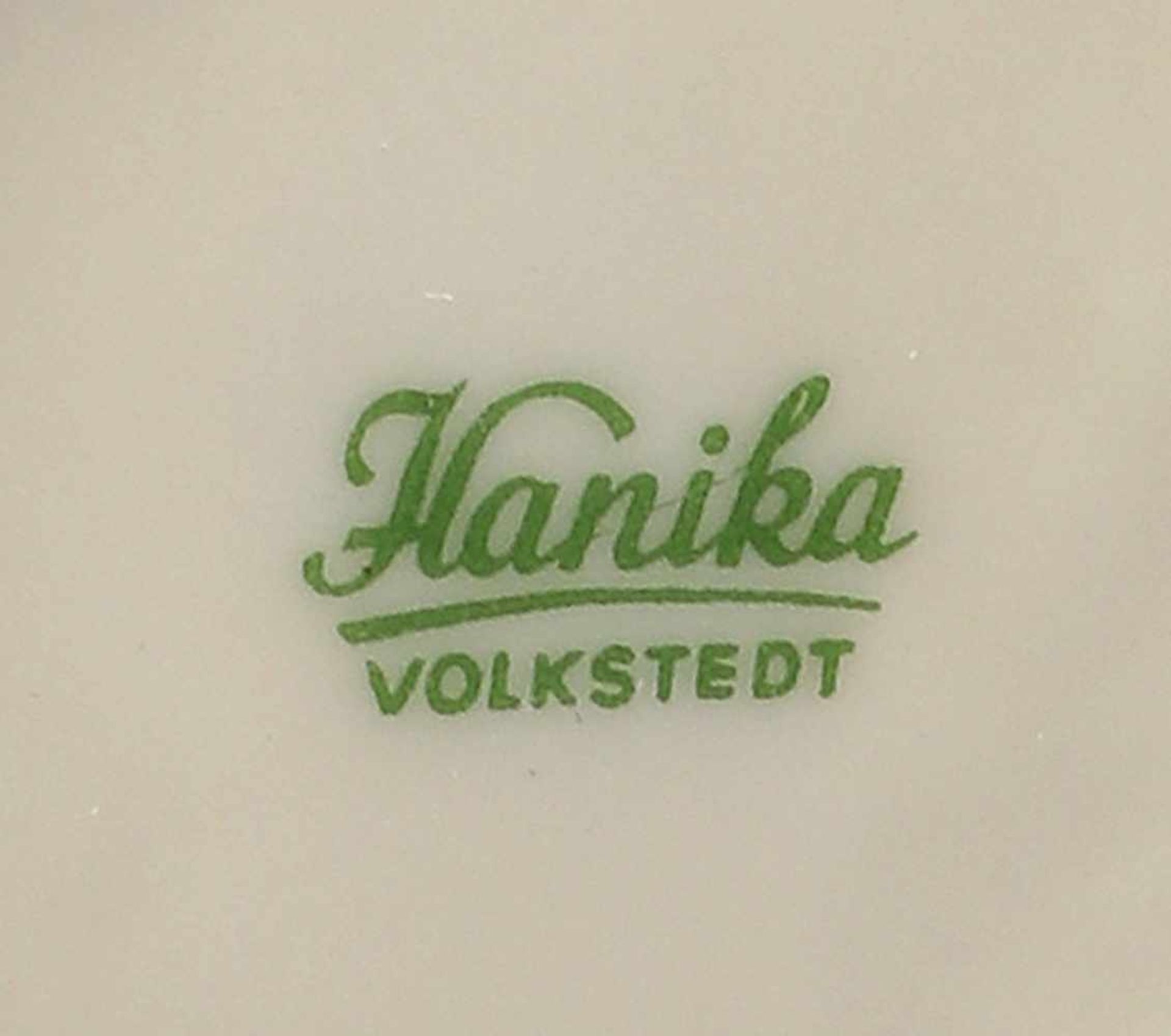 Paar Vasen Volkstedt Hanikagemarkt Volkstedt, Rudolstadt, Thüringen, ab 1932, Entwurf: Alfred Hanika - Bild 2 aus 2