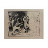 Pablo Picasso (1881 Malaga - 1973 Mougins) (F) La danse des faunes, Lithografie auf Velin d'