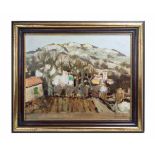 Eugène Baboulène (1905 Toulon - 1994 ebenda) (F) La Valette (Provence), Öl auf Leinwand, 50 cm x