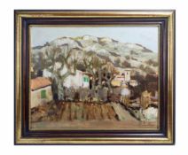 Eugène Baboulène (1905 Toulon - 1994 ebenda) (F) La Valette (Provence), Öl auf Leinwand, 50 cm x