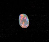 Loser Vollopal Farbe crystal, Australien, ca. 5,04 ct, Bewertung der Opale von 'Opals Down Under'