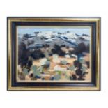 Eugène Baboulène (1905 Toulon - 1994 ebenda) (F) Paysage Provencal, Öl auf Leinwand, 46,5 cm x 60