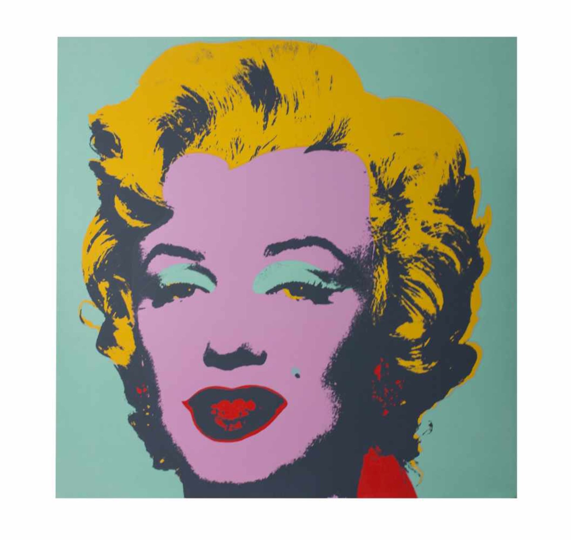 Andy Warhol (1928 Pittsburgh - 1987 New York) (F) Marilyn Monroe, Farbserigrafie auf Papier, 91 cm x