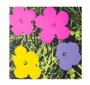 Andy Warhol (1928 Pittsburgh - 1987 New York) (F) Flowers, Farbserigrafie auf Papier, 91 cm x 91