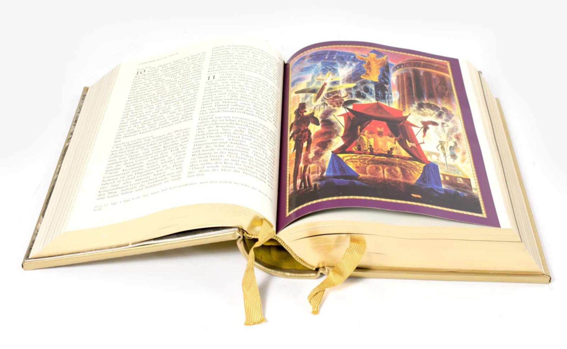 Die Goldene Bibel Ernst Fuchs (1915 Wien - 2015 ebenda), 1996, Exemplar 11539/20000 nummeriert, im - Image 2 of 2