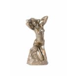Nach Auguste Rodin (1840 Paris - 1917 Meudon) La toilette de Vénus, 1988, Bronzeguss, braun