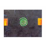 Igor Ganikovsky (1950 Moskau) Spirale, Öl auf Leinwand, 57 cm x 78 cm, unten links 92 datiert und IG