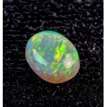 Loser Vollopal Farbe crystal, Australien, ca. 3,82 ct, Bewertung der Opale von 'Opals Down Under'