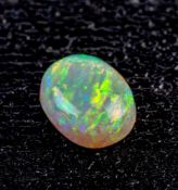 Loser Vollopal Farbe crystal, Australien, ca. 3,82 ct, Bewertung der Opale von 'Opals Down Under'