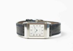 Jaeger-LeCoultre Damenarmbanduhr, Reverso Classique, Quarz, Gehäuse Stahl, Durchmesser 20 mm,