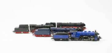 Märklin Konvolut Tenderlokomotiven 4-tlg., H0, 3005, 3092, 3097 und 3390, Tenderlok BrR23 014,